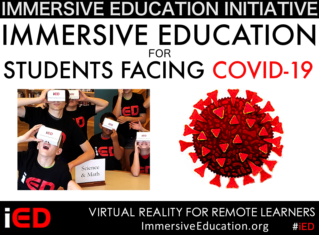 Immersive Education for Remote Learners poster - Immersive Learning
