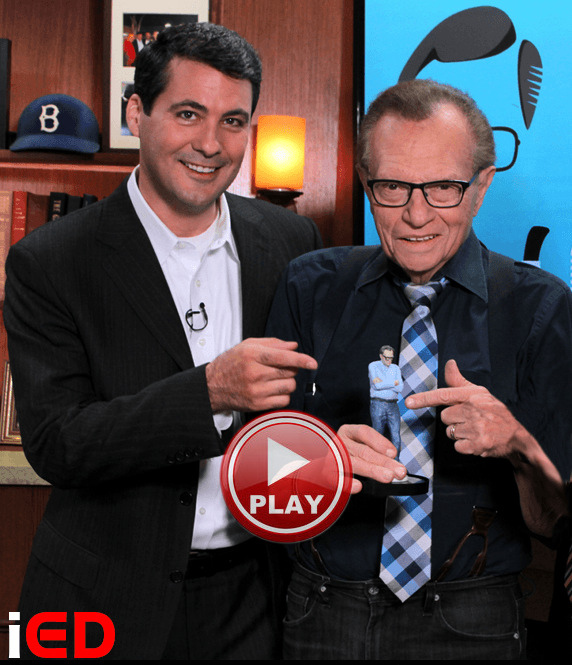 Larry King interviews Aaron E. Walsh