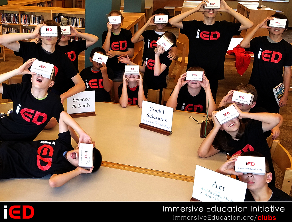 Immersive Education Clubs and Camps : iED Club iED Camp